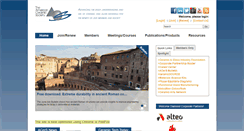 Desktop Screenshot of ceramics.org